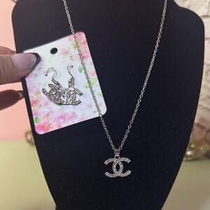 Chic Stainless Steel Necklace with Iconic Pendant